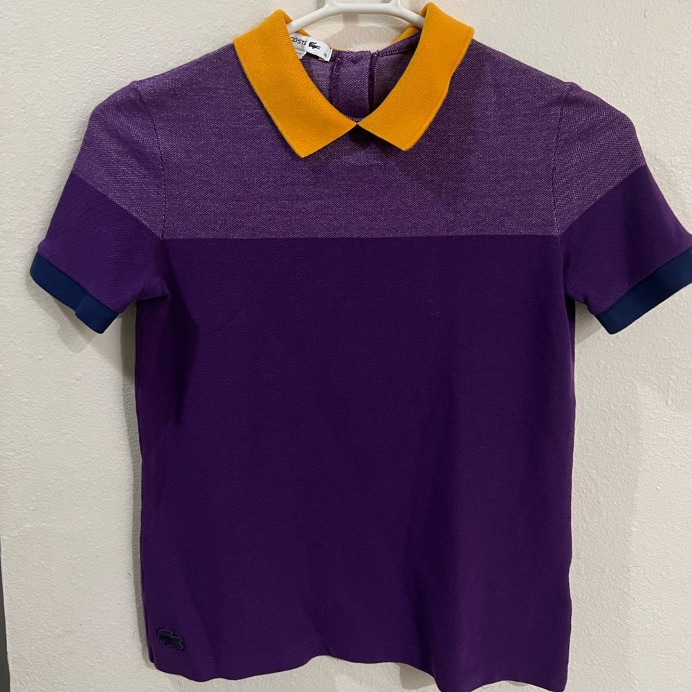 LACOSTE Women’s Color Block Polo Shirt